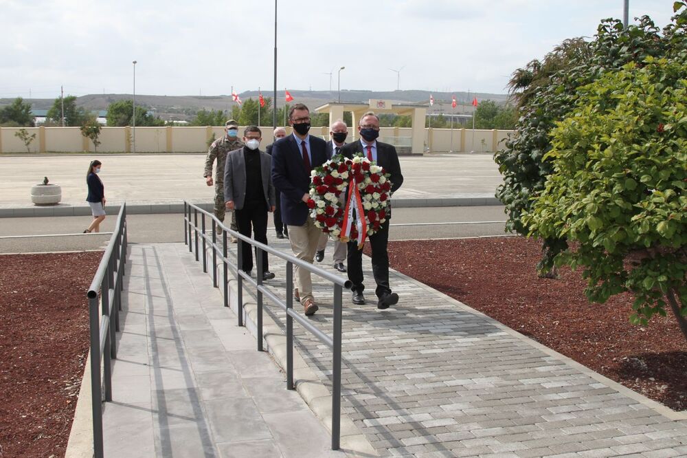 Wizyta delegacji IPN w Gruzji – 9–13 września 2021. Fot. Akademia Wojskowa w Gori