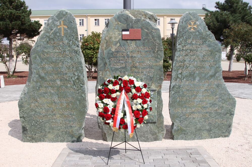 Wizyta delegacji IPN w Gruzji – 9–13 września 2021. Fot. Akademia Wojskowa w Gori