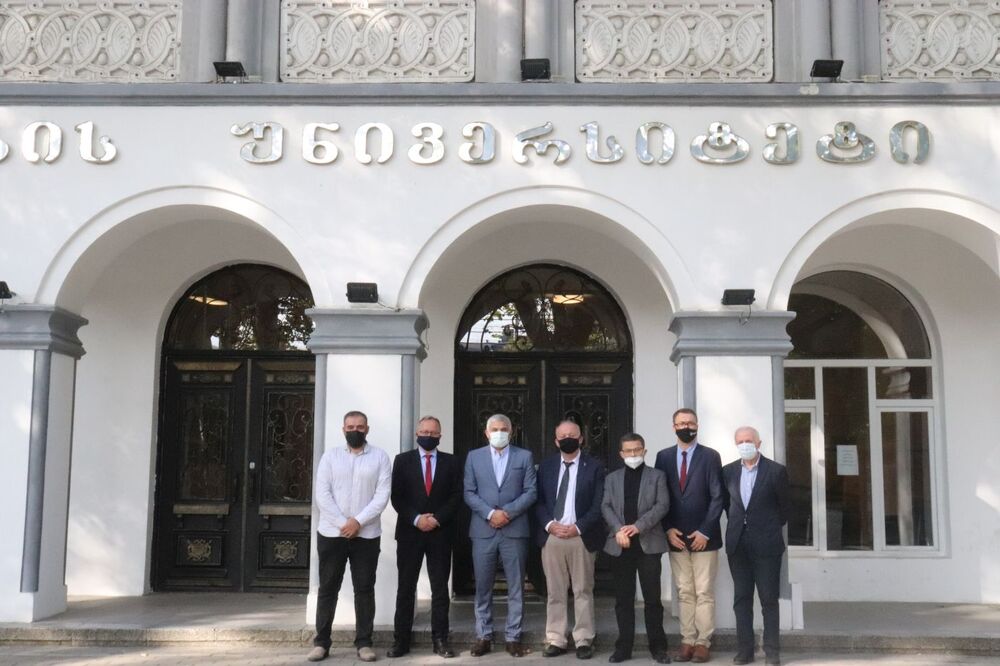 Wizyta delegacji IPN w Gruzji – 9–13 września 2021. Fot. Uniwersytet w Gori