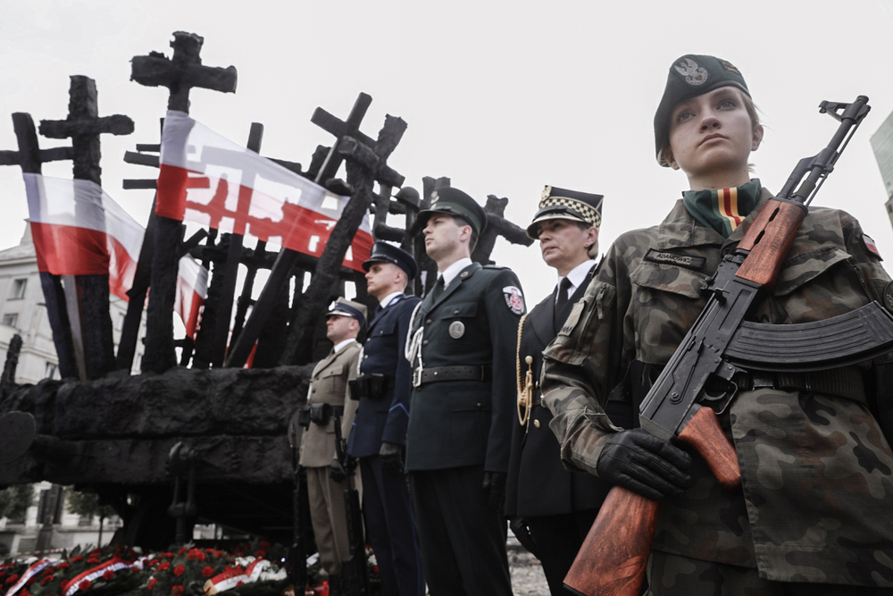 Uroczystości w 82. rocznicę agresji ZSRS na Polskę – Warszawa, 17 września 2021. Fot. Sławek Kasper (IPN)