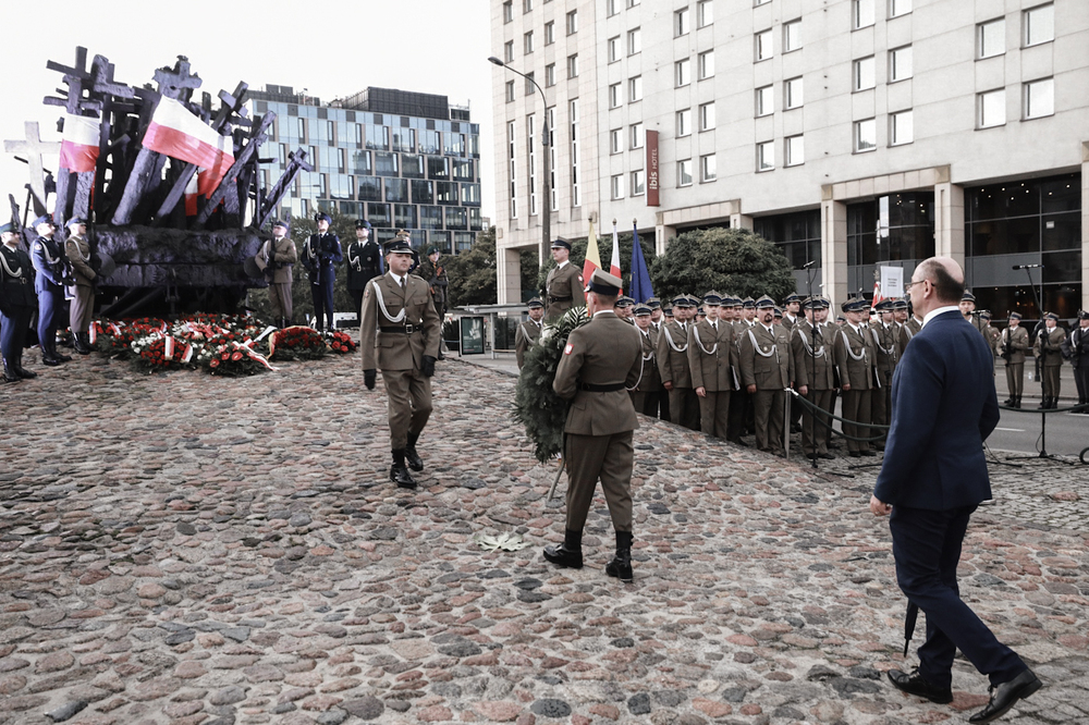 Uroczystości w 82. rocznicę agresji ZSRS na Polskę – Warszawa, 17 września 2021. Fot. Sławek Kasper (IPN)
