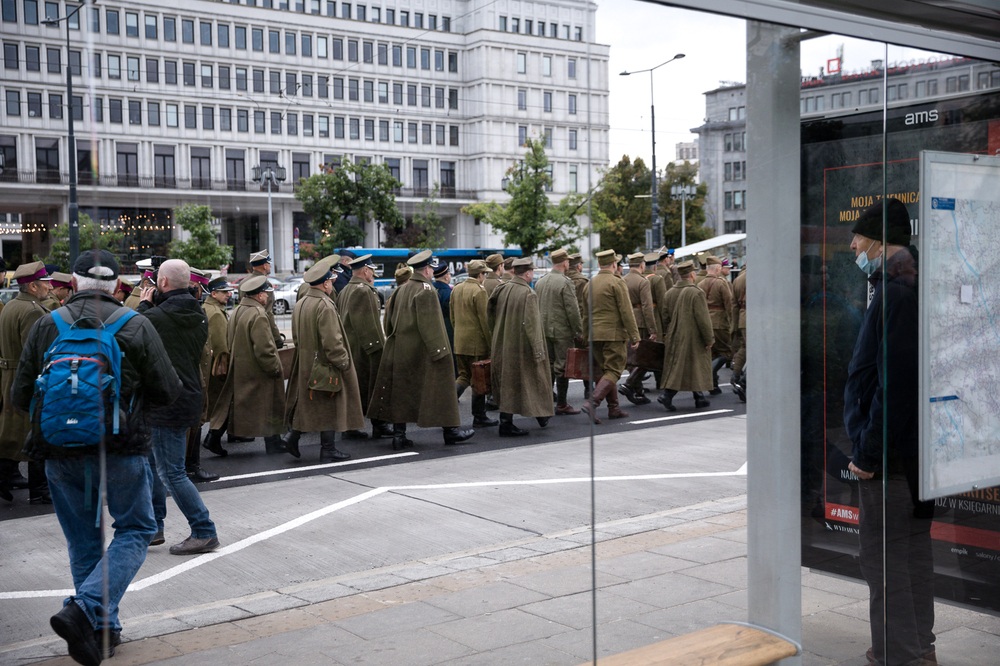 XIV Katyński Marsz Cieni – Warszawa, 19 września 2021. Fot. Sławek Kasper (IPN)