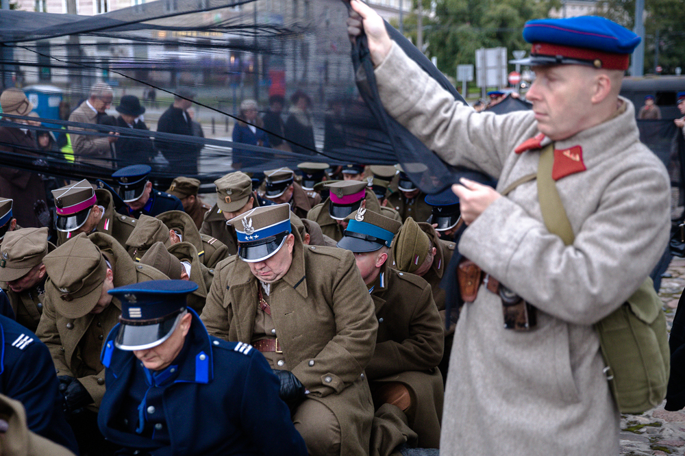 XIV Katyński Marsz Cieni – Warszawa, 19 września 2021. Fot. Sławek Kasper (IPN)