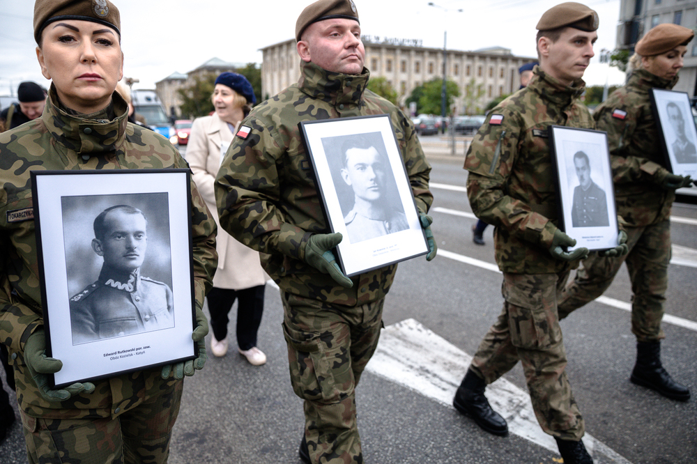 XIV Katyński Marsz Cieni – Warszawa, 19 września 2021. Fot. Sławek Kasper (IPN)