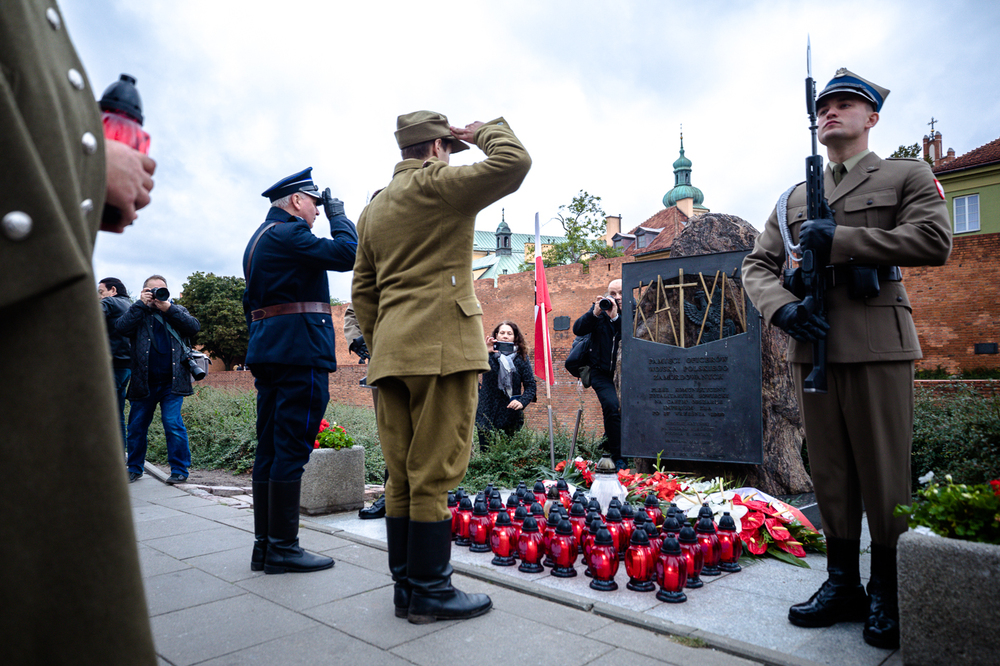 XIV Katyński Marsz Cieni – Warszawa, 19 września 2021. Fot. Sławek Kasper (IPN)