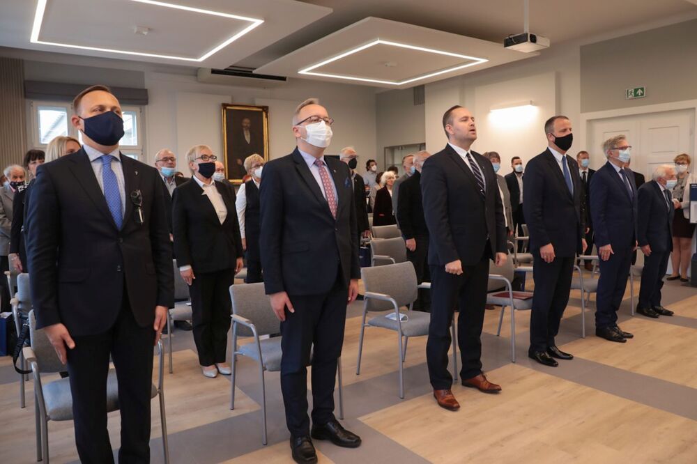 Uroczystość wręczenia Krzyży Wolności i Solidarności działaczom opozycji antykomunistycznej – Poznań, 21 września 2021. Fot. Mikołaj Bujak (IPN)