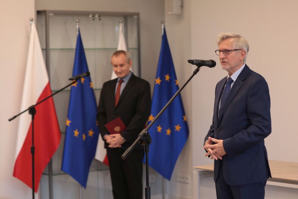 Uroczystość wręczenia Krzyży Wolności i Solidarności działaczom opozycji antykomunistycznej – Poznań, 21 września 2021. Fot. Mikołaj Bujak (IPN)