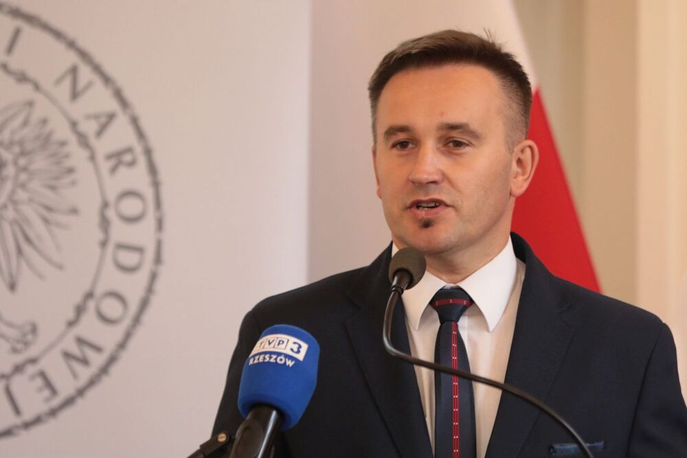 Dr Piotr Szopa, naczelnik OBUWiM IPN Rzeszów – 23 września 2021. Fot. Mikołaj Bujak (IPN)