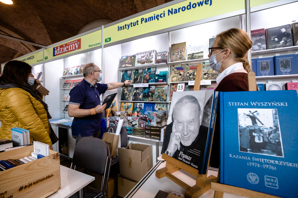 IPN na Targach Wydawców Katolickich – 23 września 2021. Fot. Sławek Kasper (IPN)