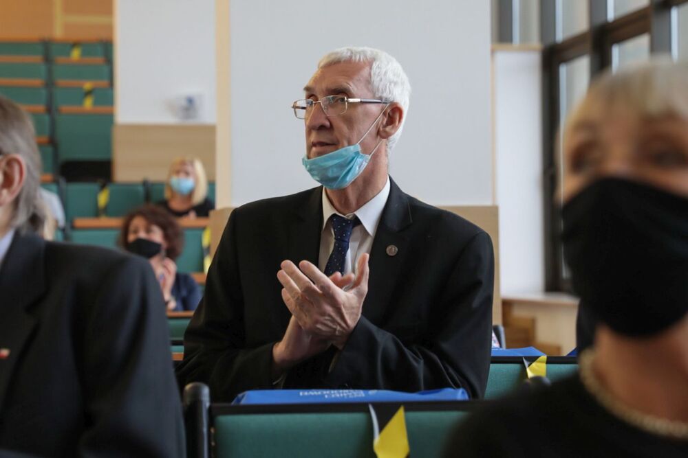 Prezes IPN dr Karol Nawrocki wręczył w Lublinie Krzyże Wolności i Solidarności – 24 września 2021. Fot. Mikołaj Bujak (IPN)