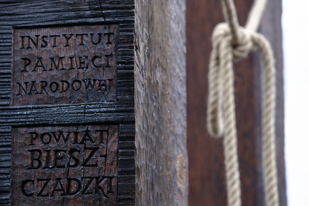 Odsłonięcie pomnika poświęconego Ludziom Wolności i Solidarności z Bieszczad – Wołosate, 25 września 2021. Fot. Sławek Kasper (IPN)