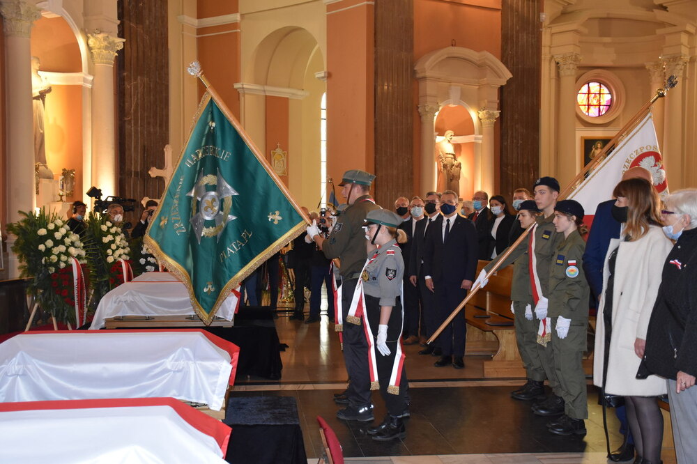 Uroczystości pogrzebowe Żołnierzy Niezłomnych – Bydgoszcz, 26 września 2021. Fot. IPN