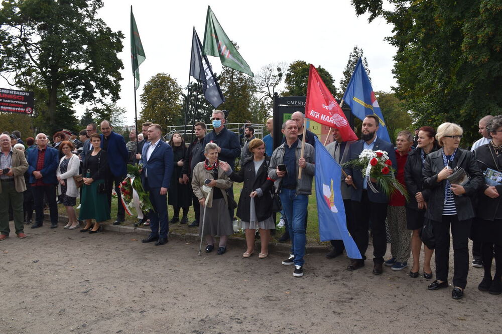 Uroczystości pogrzebowe Żołnierzy Niezłomnych – Bydgoszcz, 26 września 2021. Fot. IPN