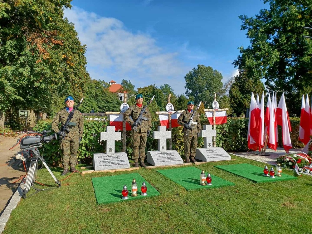 Uroczystości pogrzebowe Żołnierzy Niezłomnych – Bydgoszcz, 26 września 2021. Fot. IPN