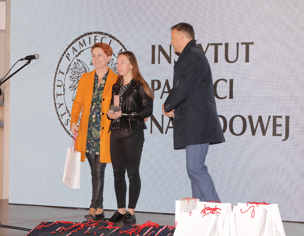 Gala projektu edukacyjnego „Kamienie Pamięci. Bohaterowie opozycji demokratycznej 1981–1983” – Warszawa, 28 września 2021. Fot. Piotr Życieński (IPN)