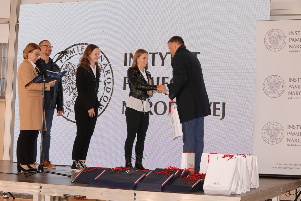 Gala projektu edukacyjnego „Kamienie Pamięci. Bohaterowie opozycji demokratycznej 1981–1983” – Warszawa, 28 września 2021. Fot. Piotr Życieński (IPN)
