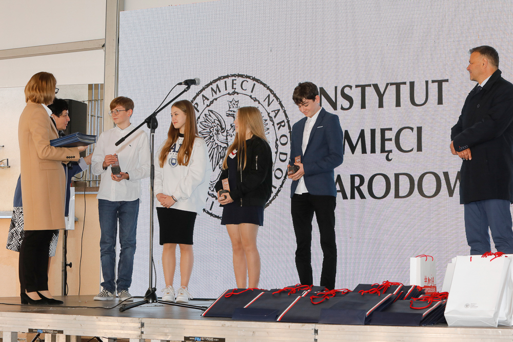 Gala projektu edukacyjnego „Kamienie Pamięci. Bohaterowie opozycji demokratycznej 1981–1983” – Warszawa, 28 września 2021. Fot. Piotr Życieński (IPN)