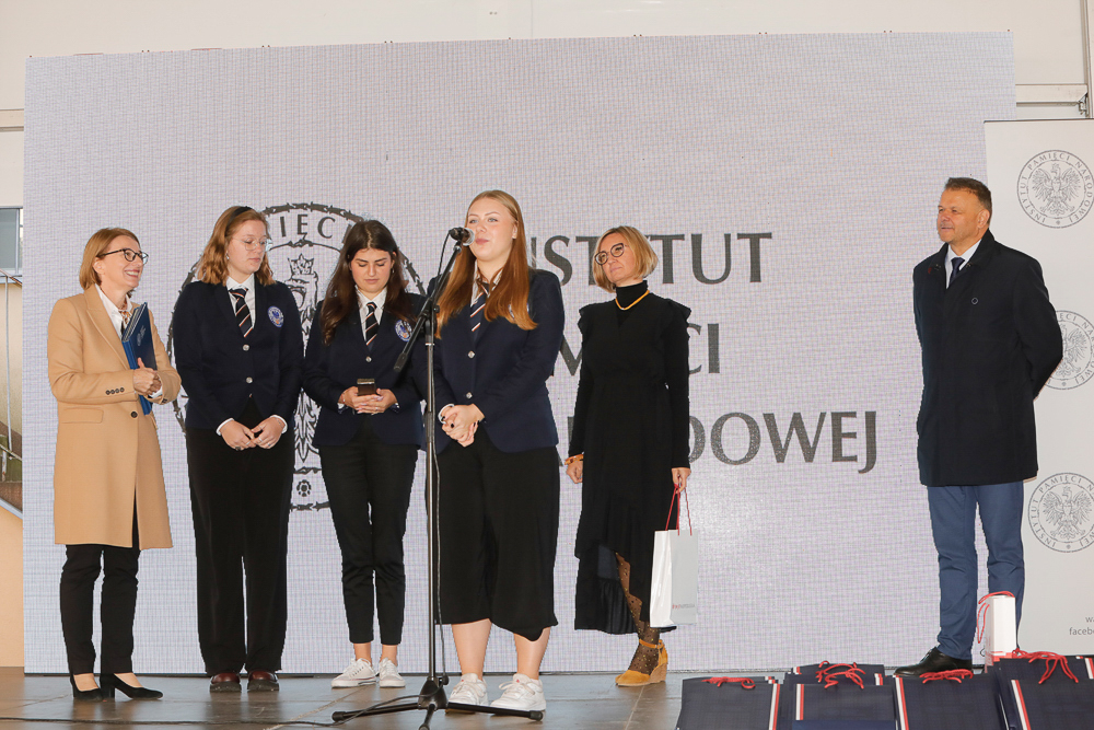 Gala projektu edukacyjnego „Kamienie Pamięci. Bohaterowie opozycji demokratycznej 1981–1983” – Warszawa, 28 września 2021. Fot. Piotr Życieński (IPN)