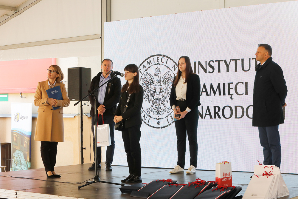 Gala projektu edukacyjnego „Kamienie Pamięci. Bohaterowie opozycji demokratycznej 1981–1983” – Warszawa, 28 września 2021. Fot. Piotr Życieński (IPN)