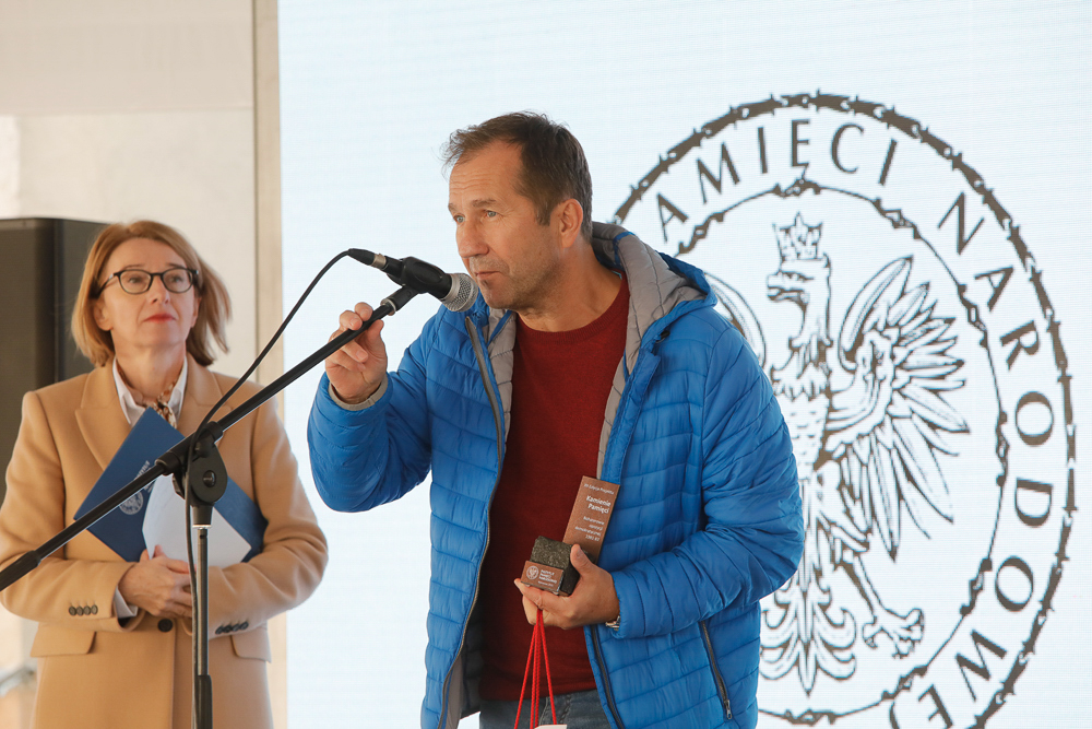 Gala projektu edukacyjnego „Kamienie Pamięci. Bohaterowie opozycji demokratycznej 1981–1983” – Warszawa, 28 września 2021. Fot. Piotr Życieński (IPN)