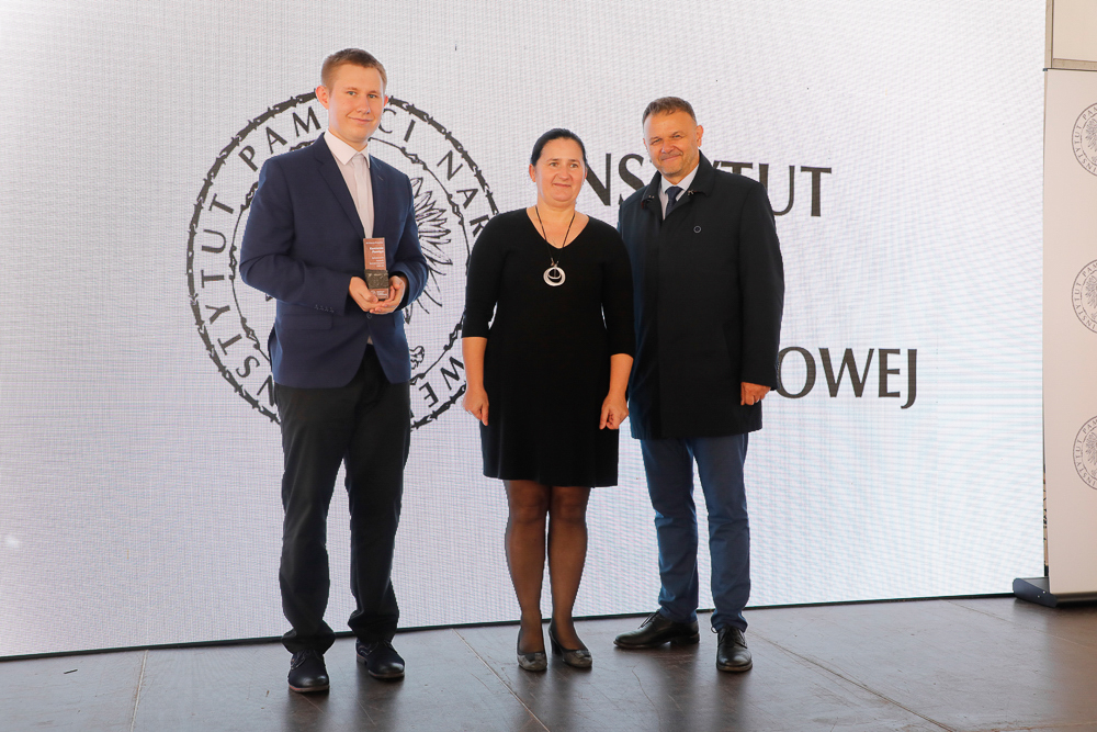 Gala projektu edukacyjnego „Kamienie Pamięci. Bohaterowie opozycji demokratycznej 1981–1983” – Warszawa, 28 września 2021. Fot. Piotr Życieński (IPN)