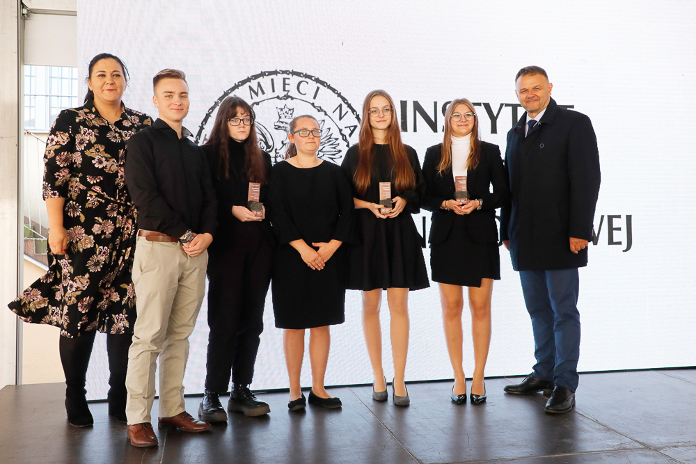 Gala projektu edukacyjnego „Kamienie Pamięci. Bohaterowie opozycji demokratycznej 1981–1983” – Warszawa, 28 września 2021. Fot. Piotr Życieński (IPN)