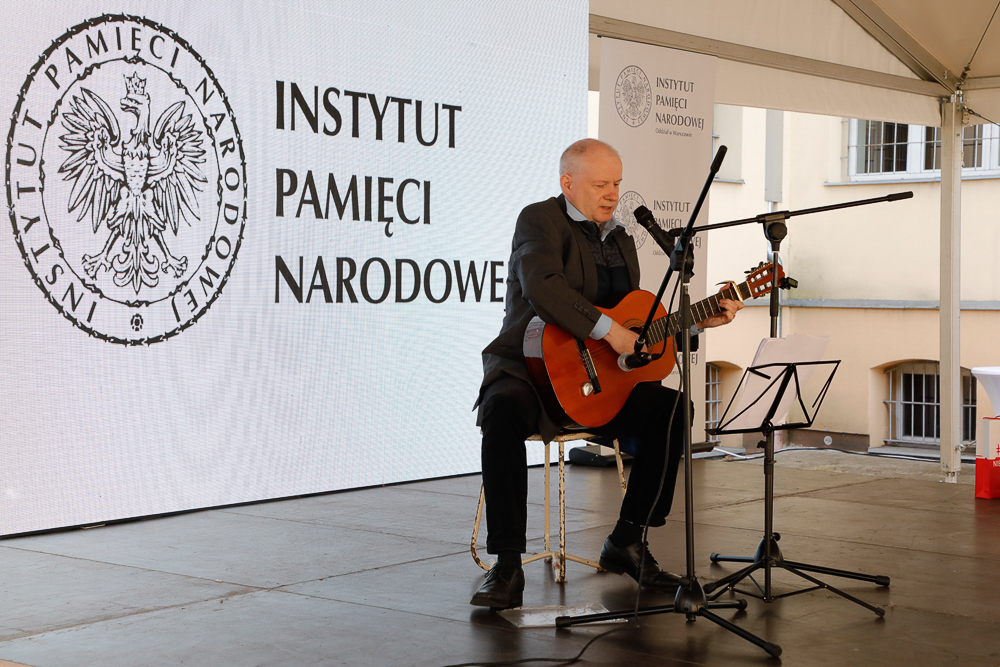 Gala projektu edukacyjnego „Kamienie Pamięci. Bohaterowie opozycji demokratycznej 1981–1983” – Warszawa, 28 września 2021. Fot. Piotr Życieński (IPN)