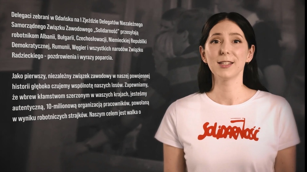 Kadr z programu „Przystanek Historia” w TVP Historia, odc. 40