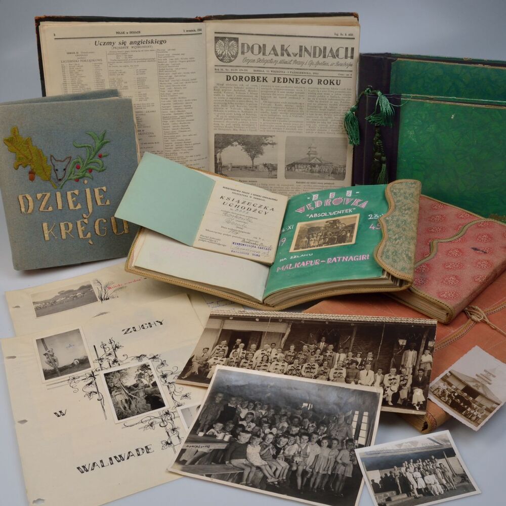 Fragment archiwum Koła Polaków z Indii 1942–1948 (AIPN)