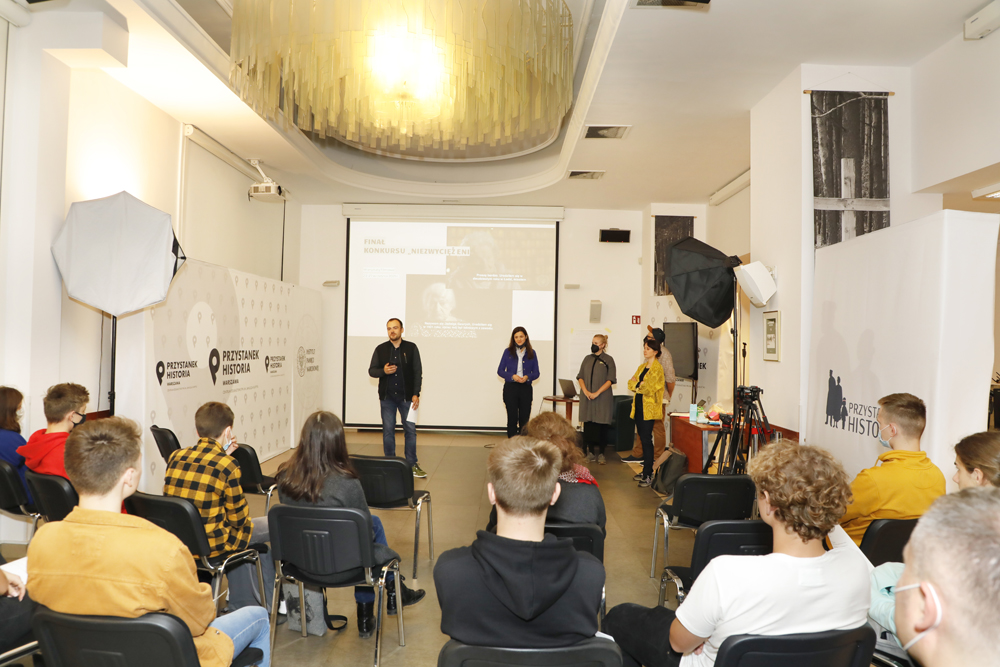 Finał III edycji konkursu „Niezwyciężeni 1920. Obrońcy Ojczyzny” – warsztaty filmowe – 23-27 września 2021. Fot. Piotr Życieński (IPN)