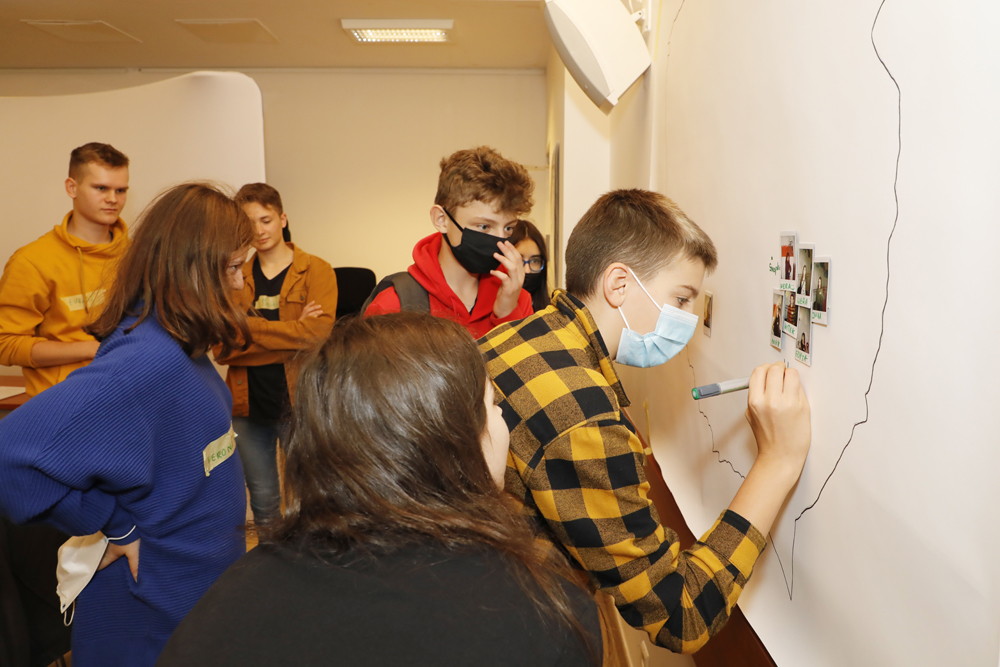 Finał III edycji konkursu „Niezwyciężeni 1920. Obrońcy Ojczyzny” – warsztaty filmowe – 23-27 września 2021. Fot. Piotr Życieński (IPN)