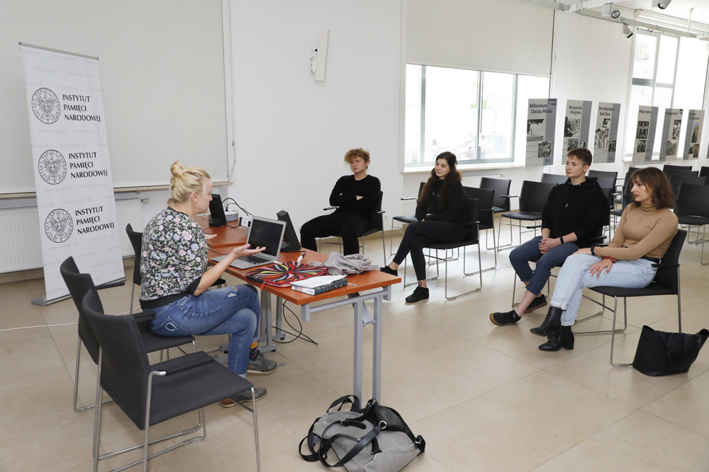 Finał III edycji konkursu „Niezwyciężeni 1920. Obrońcy Ojczyzny” – warsztaty filmowe – 23-27 września 2021. Fot. Piotr Życieński (IPN)