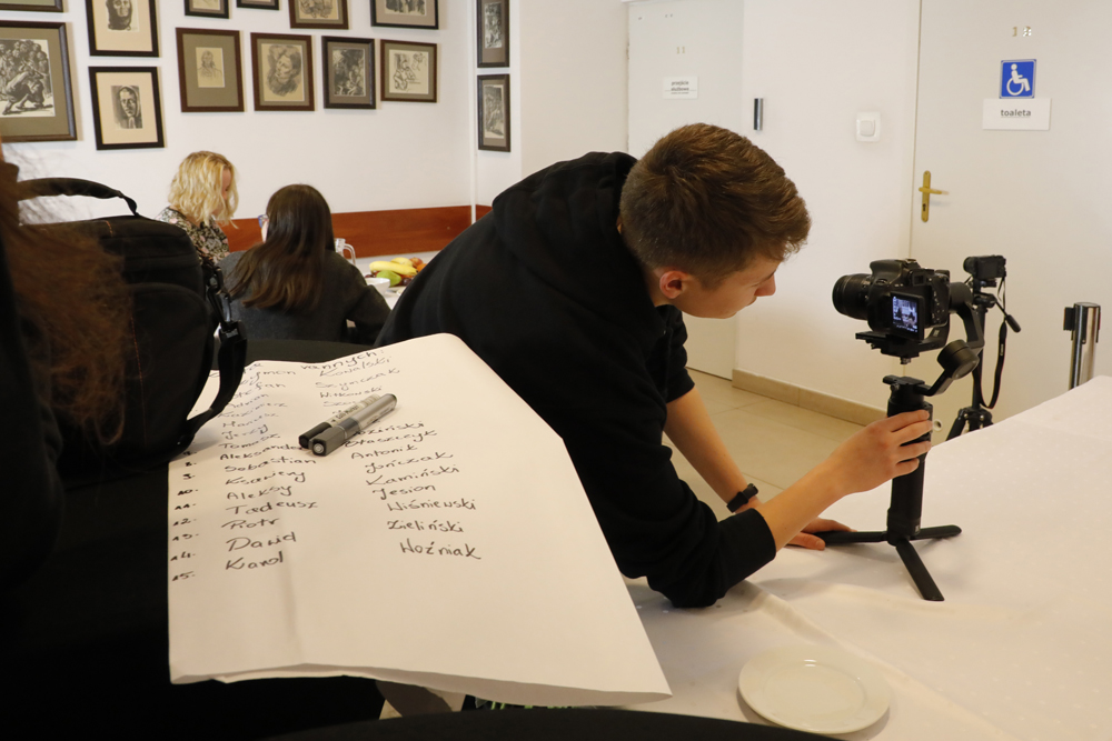 Finał III edycji konkursu „Niezwyciężeni 1920. Obrońcy Ojczyzny” – warsztaty filmowe – 23-27 września 2021. Fot. Piotr Życieński (IPN)