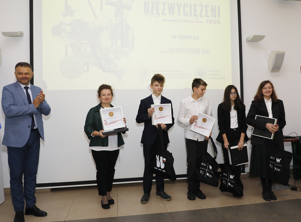 Gala Finałowa III edycji konkursu „Niezwyciężeni 1920. Obrońcy Ojczyzny” – 27 września 2021. Fot. Piotr Życieński (IPN)