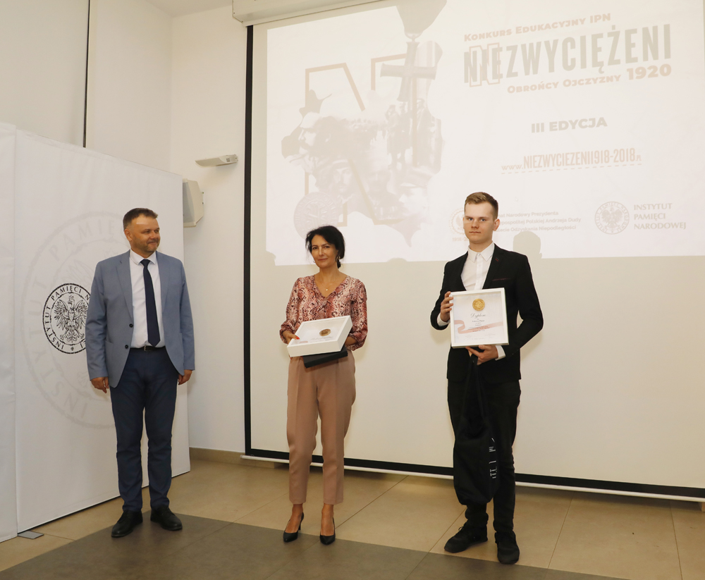 Gala Finałowa III edycji konkursu „Niezwyciężeni 1920. Obrońcy Ojczyzny” – 27 września 2021. Fot. Piotr Życieński (IPN)