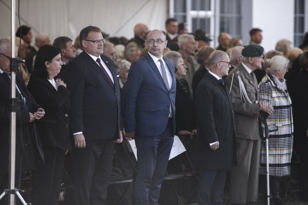 Obchody Dnia Pamięci Więźniów Obozu Dulag 121 i Niosących Im Pomoc – Pruszków, 2 października 2021. Fot. Sławek Kasper (IPN)