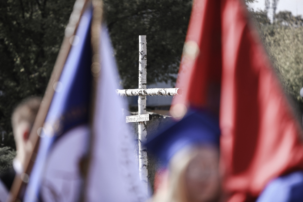 Obchody Dnia Pamięci Więźniów Obozu Dulag 121 i Niosących Im Pomoc – Pruszków, 2 października 2021. Fot. Sławek Kasper (IPN)