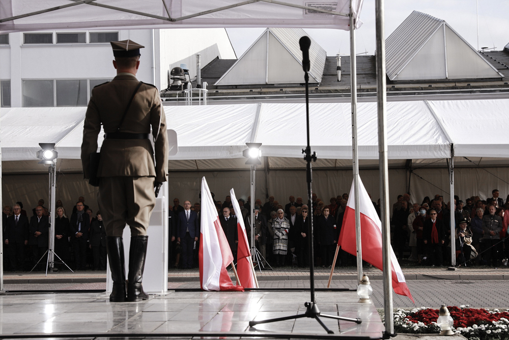 Obchody Dnia Pamięci Więźniów Obozu Dulag 121 i Niosących Im Pomoc – Pruszków, 2 października 2021. Fot. Sławek Kasper (IPN)