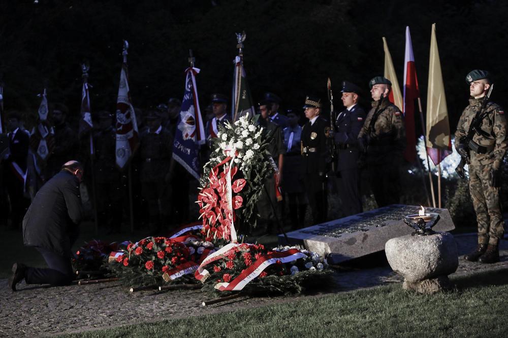 Uroczystość zakończenia obchodów 77. rocznicy Powstania Warszawskiego – Warszawa, 2 października 2021. Fot. Sławek Kasper (IPN)