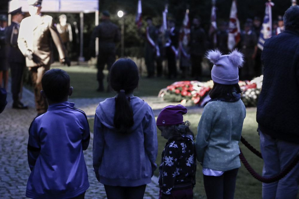 Uroczystość zakończenia obchodów 77. rocznicy Powstania Warszawskiego – Warszawa, 2 października 2021. Fot. Sławek Kasper (IPN)