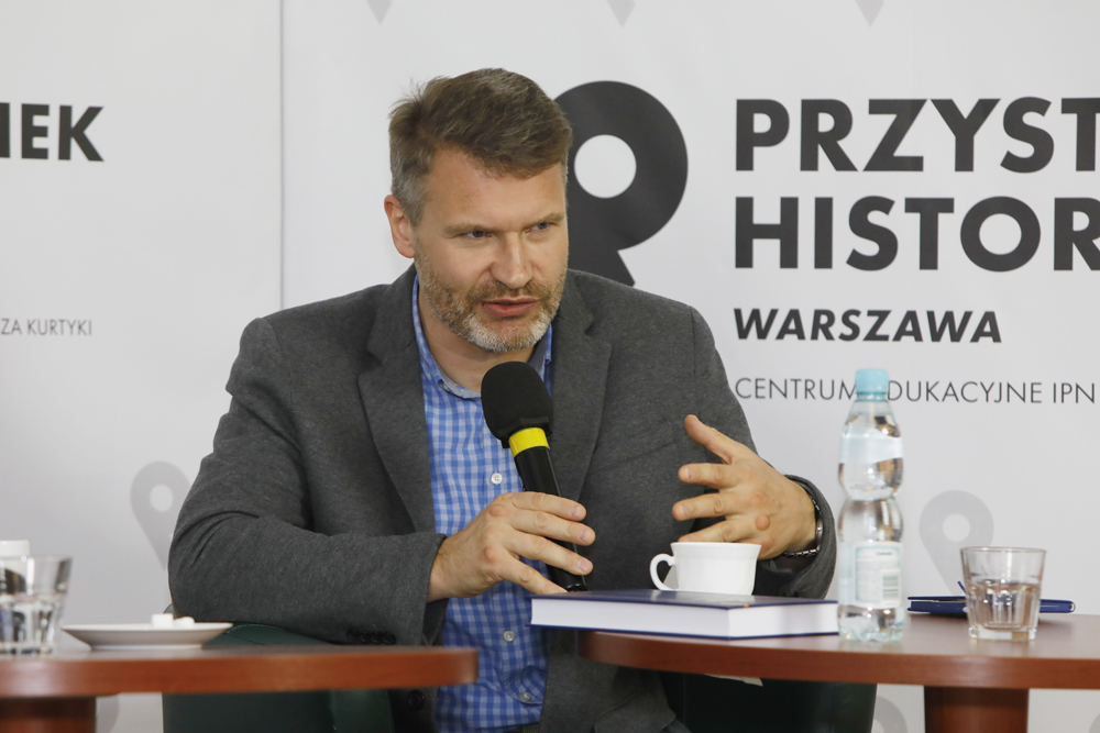 Dr hab. Grzegorz Bębnik (Oddział IPN w Katowicach). Fot. Piotr Życieński (IPN)