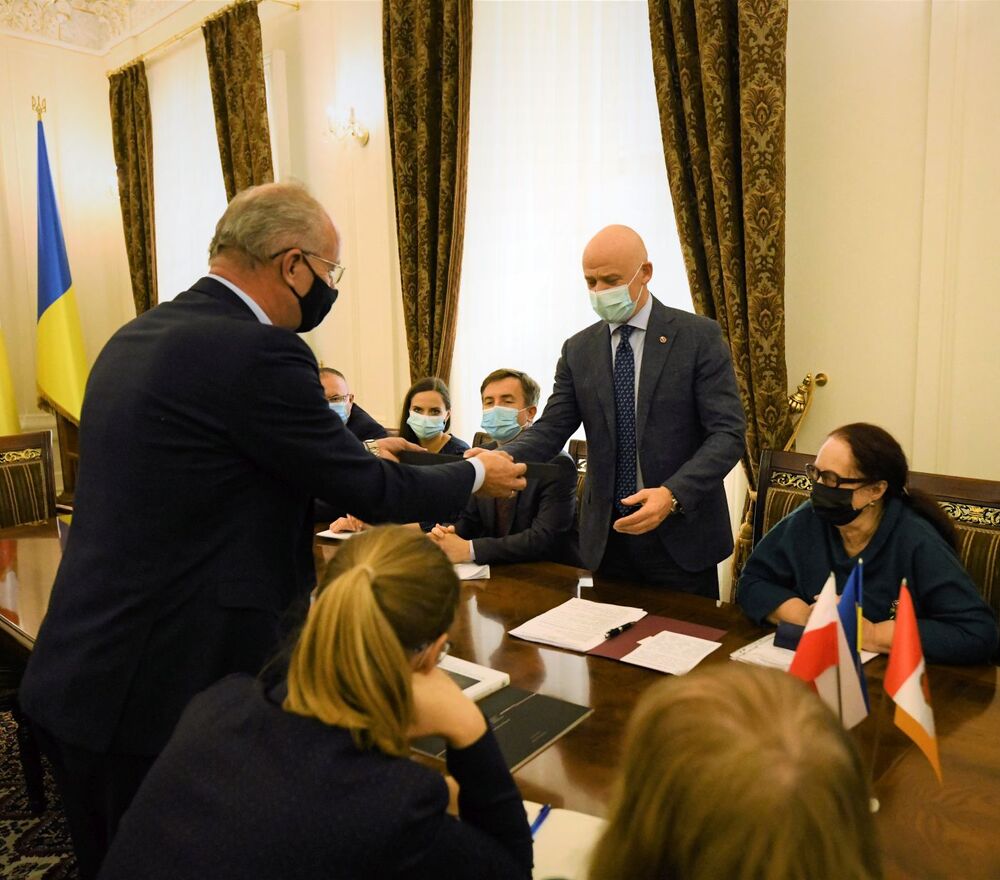 Wizyta zastępcy prezesa IPN dr. hab. Krzysztofa Szwagrzyka w Odessie i Chersoniu – 5–7 października 2021