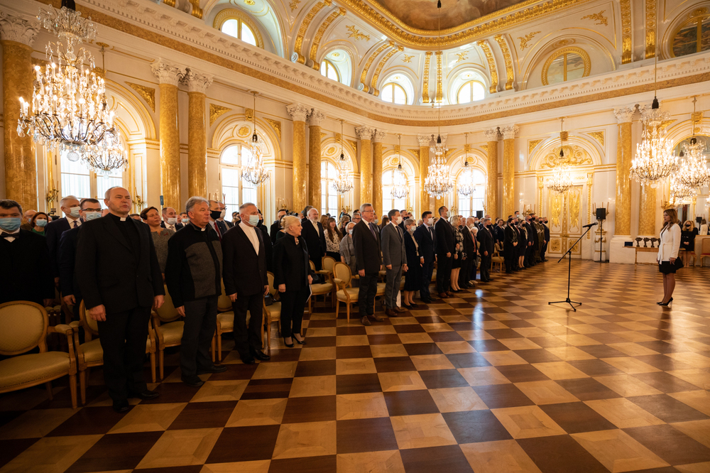 Uroczysta gala wręczenia nagród IPN „Semper Fidelis” – Warszawa, 8 października 2021 roku. Fot. Mikołaj Bujak (IPN)