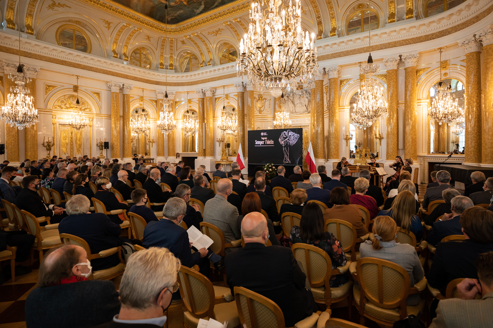 Uroczysta gala wręczenia nagród IPN „Semper Fidelis” – Warszawa, 8 października 2021 roku. Fot. Mikołaj Bujak (IPN)