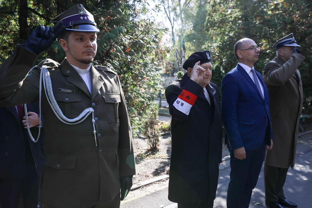 Obchody 81. rocznicy powołania Batalionów Chłopskich – Warszawa, 8 października 2021. Fot. Sławek Kasper (IPN)