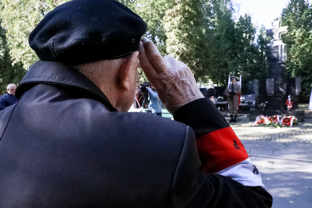 Obchody 81. rocznicy powołania Batalionów Chłopskich – Warszawa, 8 października 2021. Fot. Sławek Kasper (IPN)