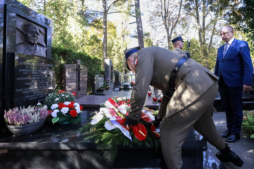 Obchody 81. rocznicy powołania Batalionów Chłopskich – Warszawa, 8 października 2021. Fot. Sławek Kasper (IPN)