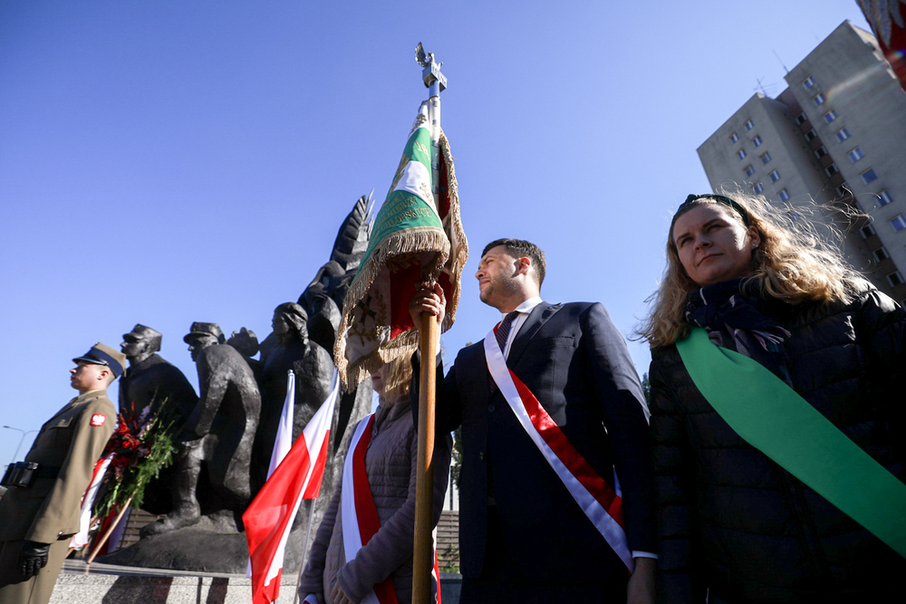 Obchody 81. rocznicy powołania Batalionów Chłopskich – Warszawa, 8 października 2021. Fot. Sławek Kasper (IPN)