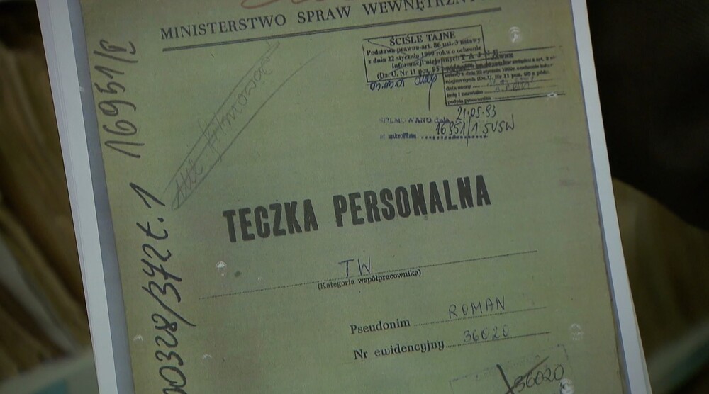 Kadr z programu „Przystanek Historia” w TVP Historia, odc. 41