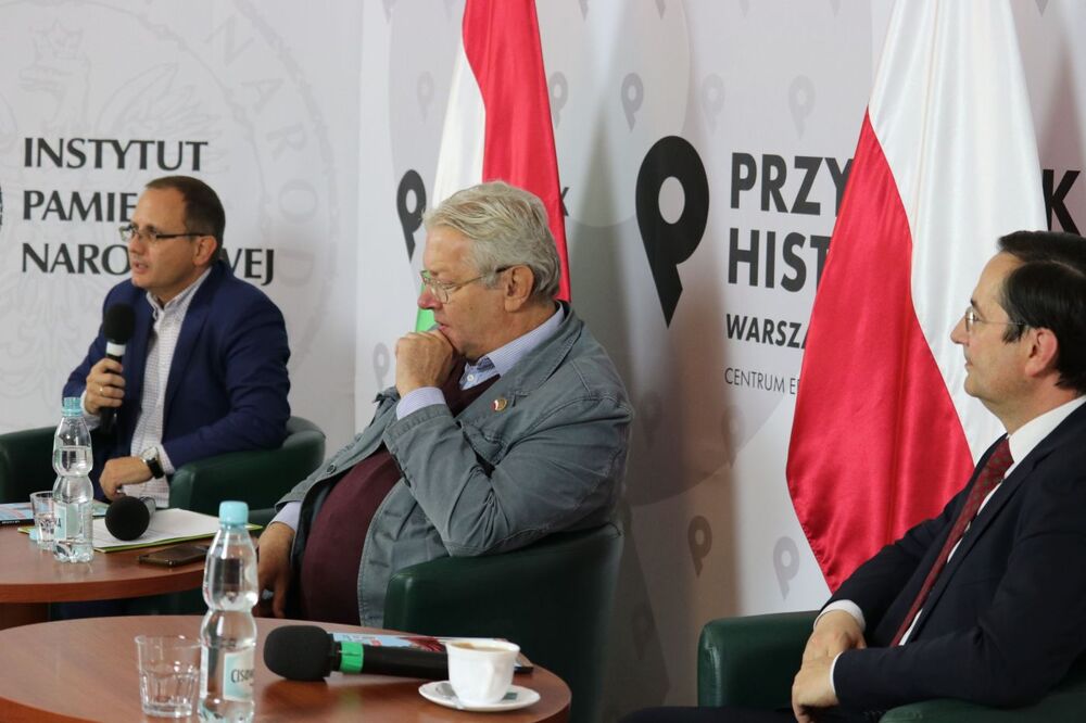 Dyskusja o rewolucji węgierskiej ’56 – 13 października 2021. Fot. Aleksandra Wierzchowska (IPN)